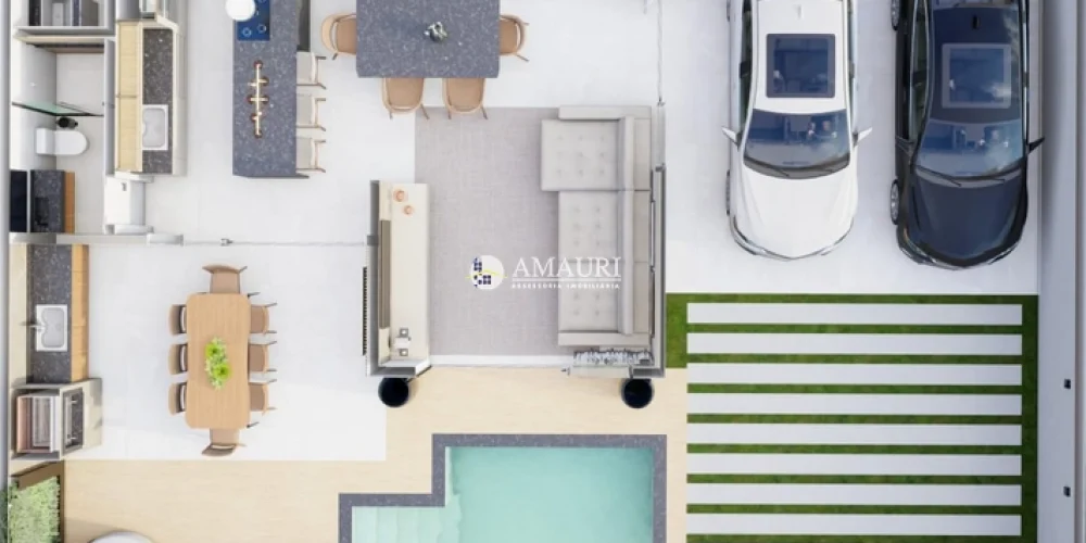 180 - CASA EM ALTO PADRÃO NO BAIRRO JARDIM SANTARÉM (8)